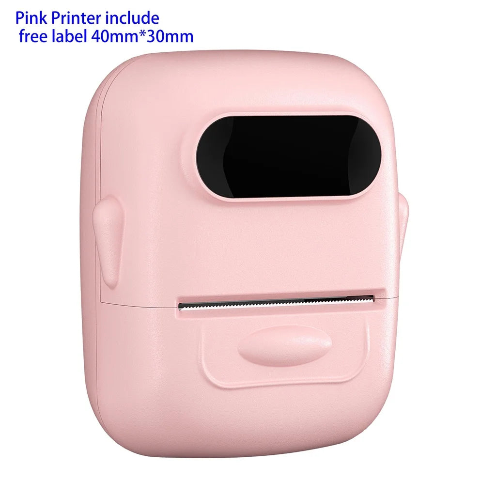 Mini Imprimante Étiquettes Thermique – Sans Encre, Bluetooth, Portable