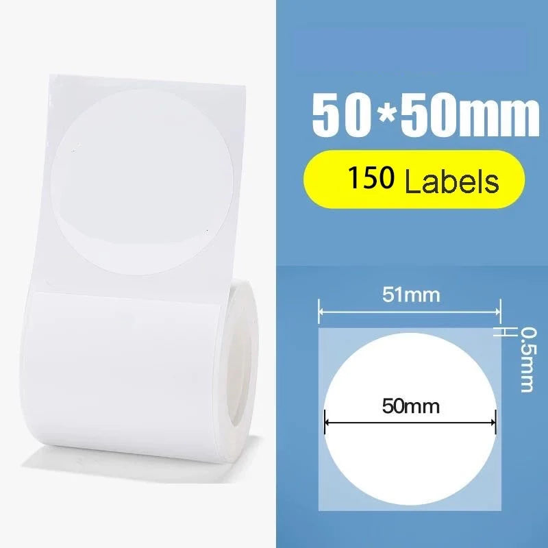 Mini Imprimante Étiquettes Thermique – Sans Encre, Bluetooth, Portable