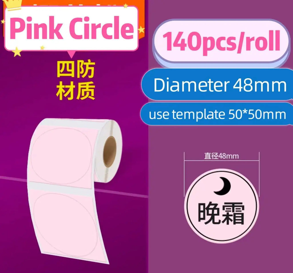 Mini Imprimante Étiquettes Thermique – Sans Encre, Bluetooth, Portable