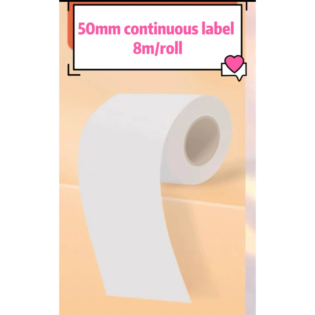 Mini Imprimante Étiquettes Thermique – Sans Encre, Bluetooth, Portable